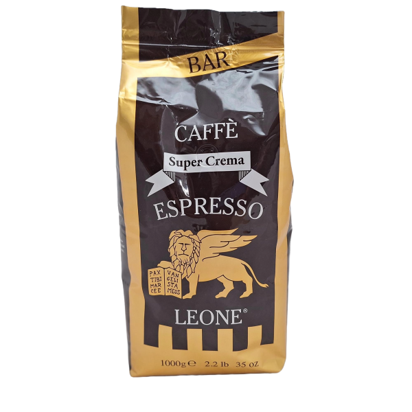 Espresso LEONE Super Crema 6 x 1kg Bohne